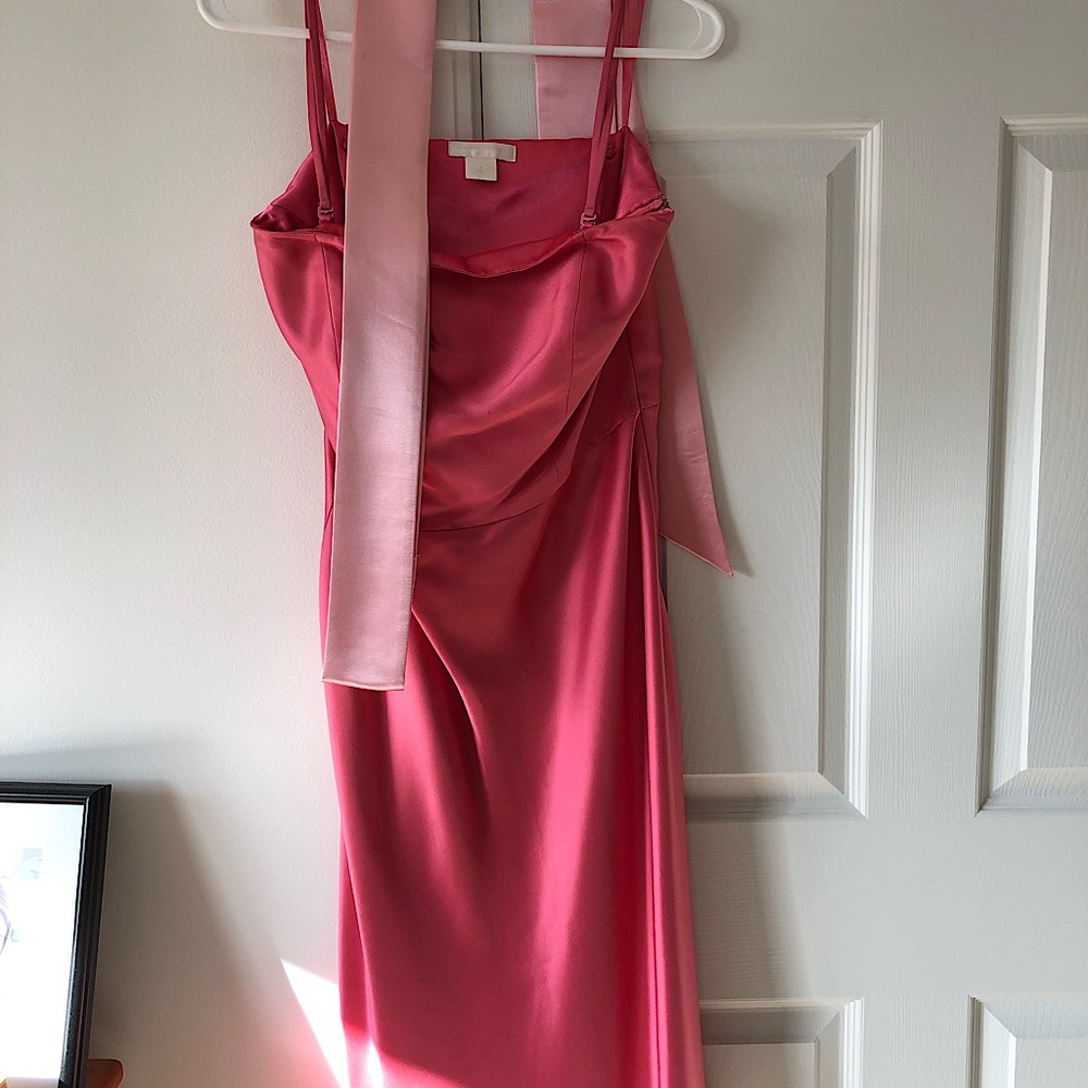 Light pink silk feeling dress size small women’s.